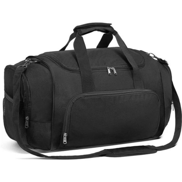 SMALL sports duffle bag black